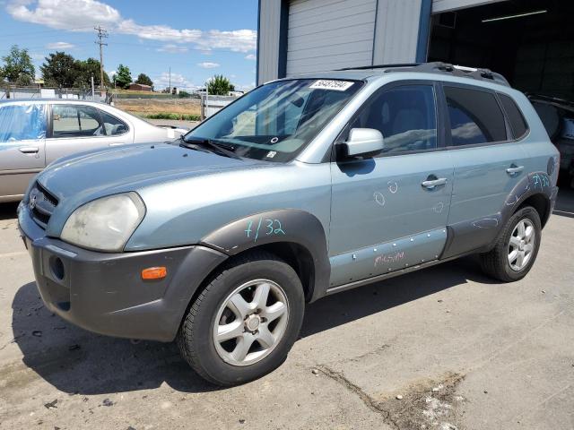 KM8JN12D95U109354 - 2005 HYUNDAI TUCSON GLS TEAL photo 1