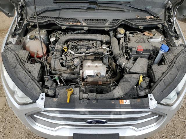 MAJ3P1TEXJC204588 - 2018 FORD ECOSPORT SE ვერცხლისფერი ფოტო 12