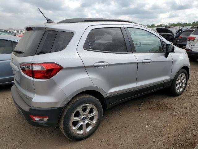 MAJ3P1TEXJC204588 - 2018 FORD ECOSPORT SE ვერცხლისფერი ფოტო 3