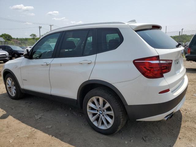 5UXWX9C56E0D43731 - 2014 BMW X3 XDRIVE28I WHITE photo 2