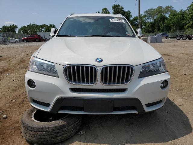 5UXWX9C56E0D43731 - 2014 BMW X3 XDRIVE28I WHITE photo 5