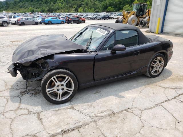JM1NB353750410614 - 2005 MAZDA MX-5 MIATA BASE BLACK photo 1
