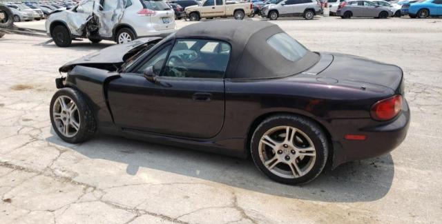 JM1NB353750410614 - 2005 MAZDA MX-5 MIATA BASE BLACK photo 2