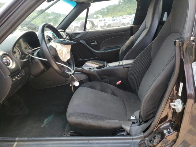 JM1NB353750410614 - 2005 MAZDA MX-5 MIATA BASE BLACK photo 7