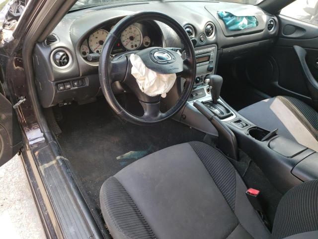 JM1NB353750410614 - 2005 MAZDA MX-5 MIATA BASE BLACK photo 8