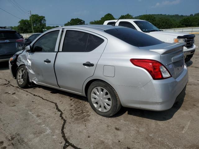 3N1CN7AP5KL822224 - 2019 NISSAN VERSA S ვერცხლისფერი ფოტო 2