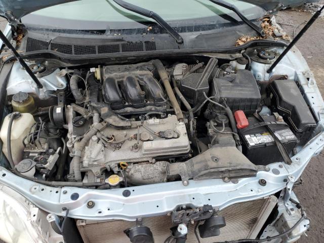 4T1BK46K58U569901 - 2008 TOYOTA CAMRY LE BLUE photo 11