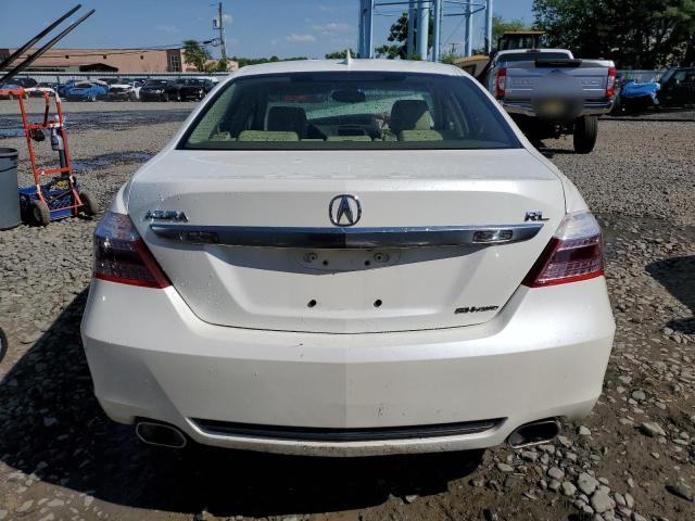 JH4KB26659C001276 - 2009 ACURA RL WHITE photo 6