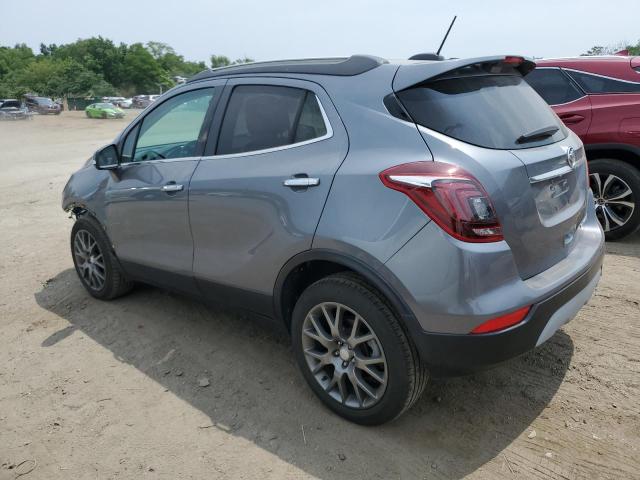 KL4CJ2SB8KB763809 - 2019 BUICK ENCORE SPORT TOURING GRAY photo 2