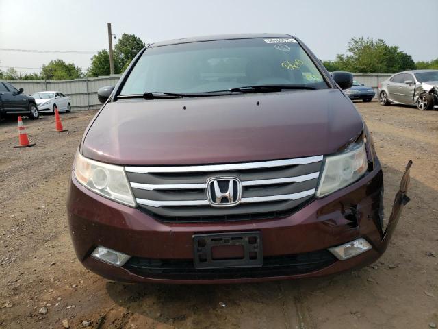 5FNRL5H93CB073528 - 2012 HONDA ODYSSEY TOURING BURGUNDY photo 5