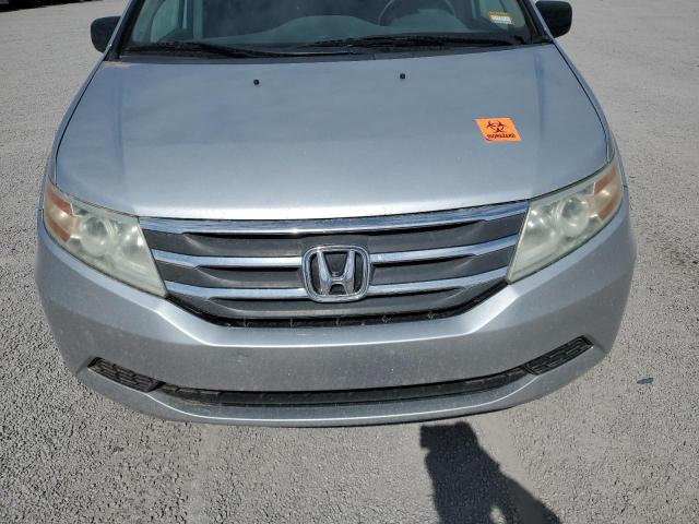 5FNRL5H64BB001225 - 2011 HONDA ODYSSEY EXL SILVER photo 12