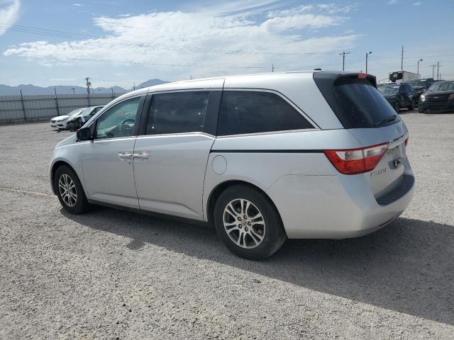 5FNRL5H64BB001225 - 2011 HONDA ODYSSEY EXL SILVER photo 2