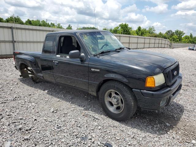 1FTYR14U24PA81396 - 2004 FORD RANGER SUPER CAB BLACK photo 4