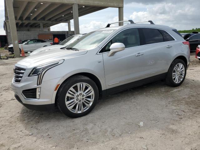 1GYKNFRS1KZ193379 - 2019 CADILLAC XT5 PREMIUM LUXURY SILVER photo 1