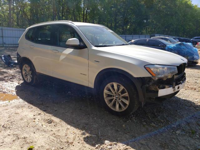 5UXWX9C5XH0D99076 - 2017 BMW X3 XDRIVE28I WHITE photo 4