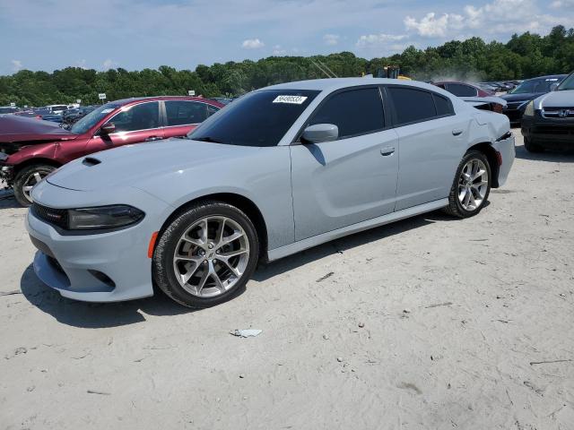 2C3CDXHG3MH523417 - 2021 DODGE CHARGER GT BLUE photo 1