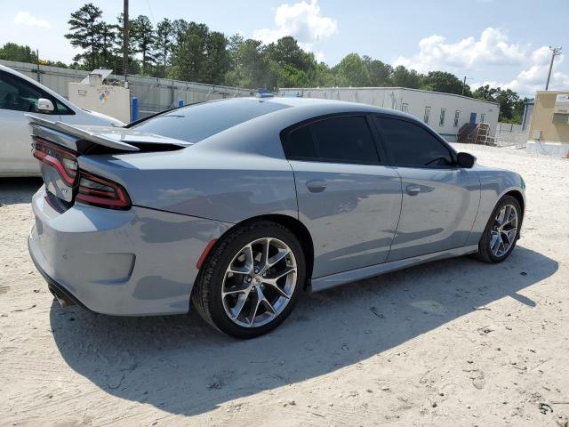 2C3CDXHG3MH523417 - 2021 DODGE CHARGER GT BLUE photo 3