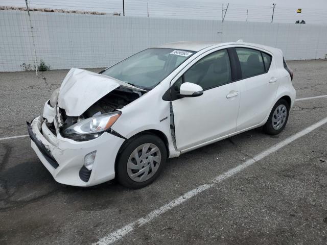 JTDKDTB34G1127313 - 2016 TOYOTA PRIUS C WHITE photo 1