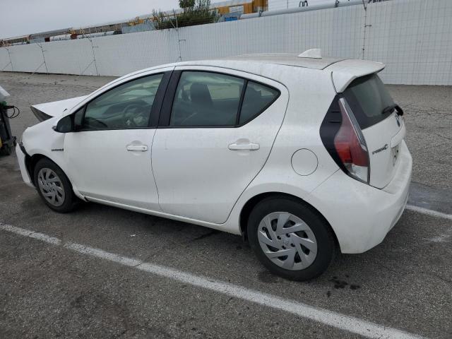 JTDKDTB34G1127313 - 2016 TOYOTA PRIUS C WHITE photo 2