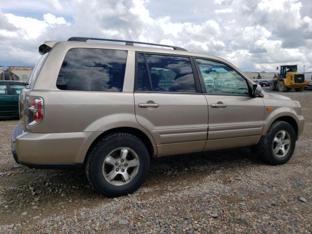 5FNYF185X6B017924 - 2006 HONDA PILOT EX TAN photo 3