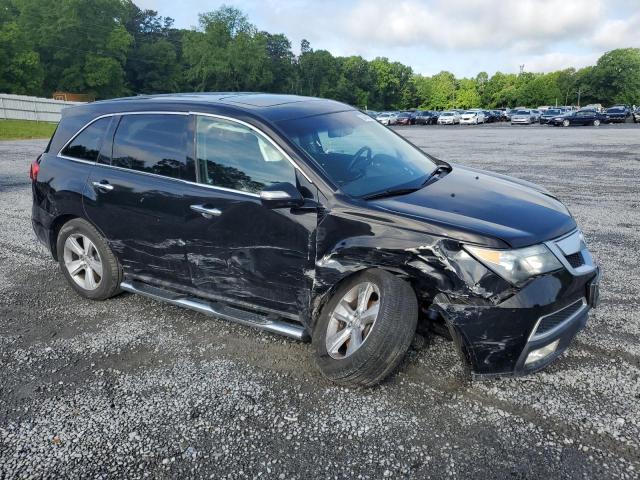 2HNYD2H47CH513458 - 2012 ACURA MDX TECHNOLOGY BLACK photo 4
