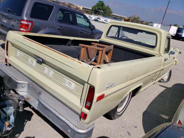 F10GCJ43491 - 1970 FORD F-100 CREAM photo 4