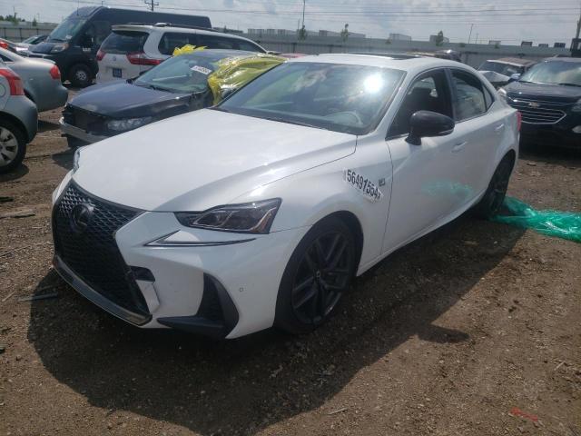 JTHG81F25L5041901 - 2020 LEXUS IS 300 F-SPORT WHITE photo 1