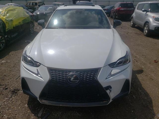 JTHG81F25L5041901 - 2020 LEXUS IS 300 F-SPORT WHITE photo 5