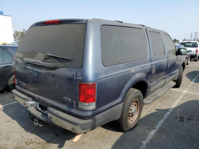 1FMNU40L93ED32114 - 2003 FORD EXCURSION XLT BLUE photo 3