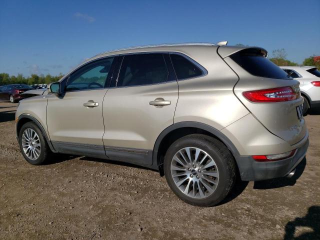 5LMCJ3D97HUL07392 - 2017 LINCOLN MKC RESERVE ოქროსფერი ფოტო 2