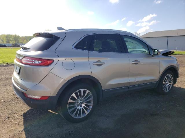 5LMCJ3D97HUL07392 - 2017 LINCOLN MKC RESERVE ოქროსფერი ფოტო 3