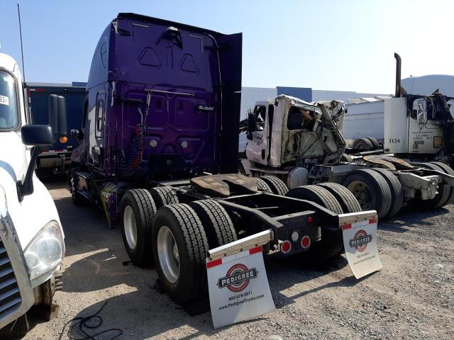 3AKJGLDR1JSHU5382 - 2018 FREIGHTLINER CASCADIA 1 PURPLE photo 3