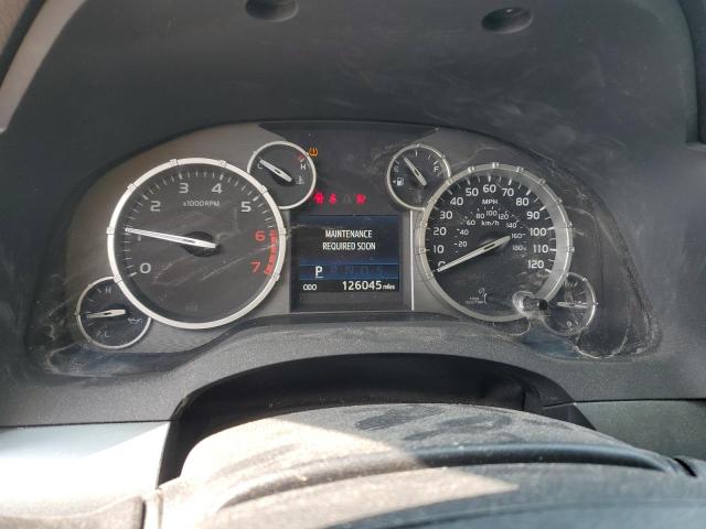 5TFGY5F12EX157645 - 2014 TOYOTA TUNDRA CREWMAX PLATINUM ნაცრისფერი ფოტო 9