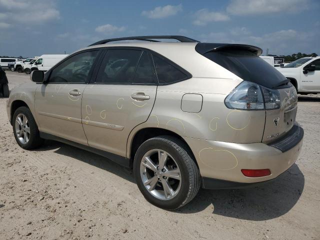 JTJGW31U572003357 - 2007 LEXUS RX 400H TAN photo 2