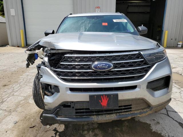 1FMSK8DH5LGC77476 - 2020 FORD EXPLORER XLT SILVER photo 5