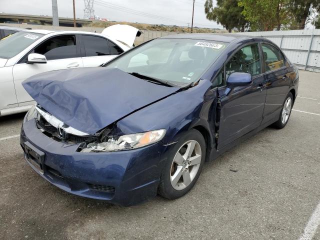 19XFA1F66AE084617 - 2010 HONDA CIVIC LX-S أزرق صورة 1