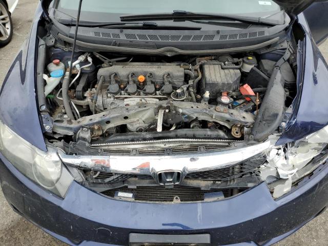19XFA1F66AE084617 - 2010 HONDA CIVIC LX-S أزرق صورة 11