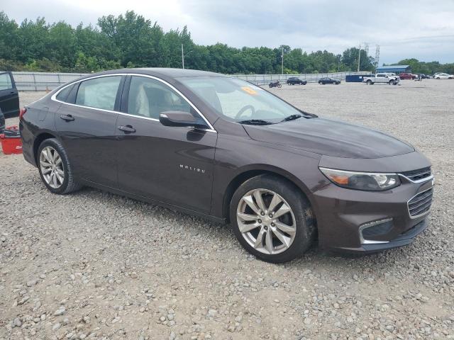 1G1ZE5ST8GF200590 - 2016 CHEVROLET MALIBU LT MAROON photo 4