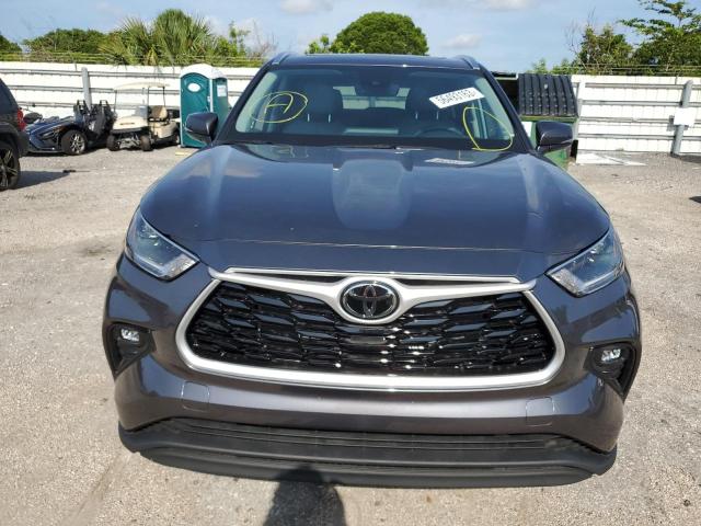 5TDGZRAHXMS537359 - 2021 TOYOTA HIGHLANDER XLE Boz foto 5