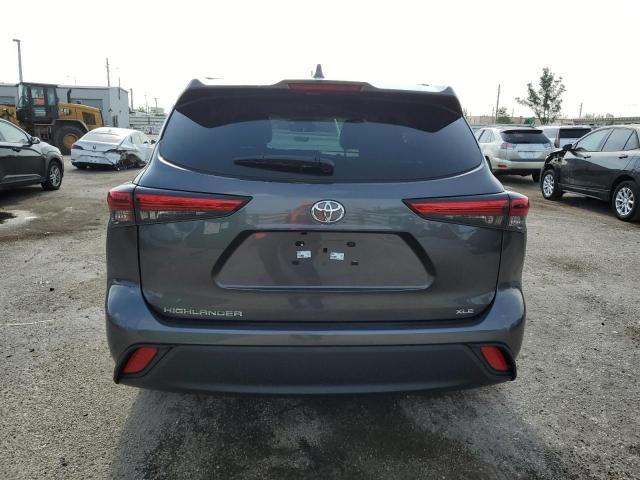 5TDGZRAHXMS537359 - 2021 TOYOTA HIGHLANDER XLE Boz foto 6