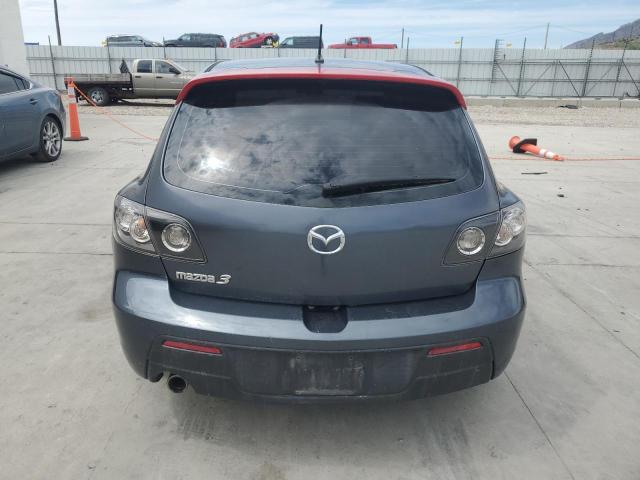 JM1BK344581176758 - 2008 MAZDA 3 HATCHBACK GRAY photo 6