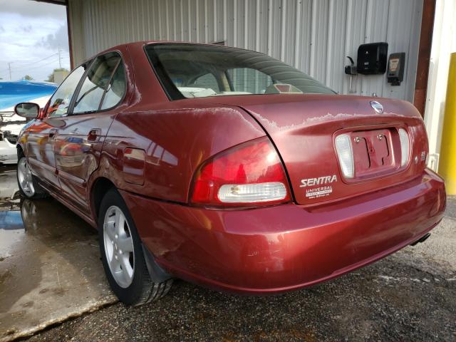 3N1AB51A83L733037 - 2003 NISSAN SENTRA SE-R LIMITED RED photo 3