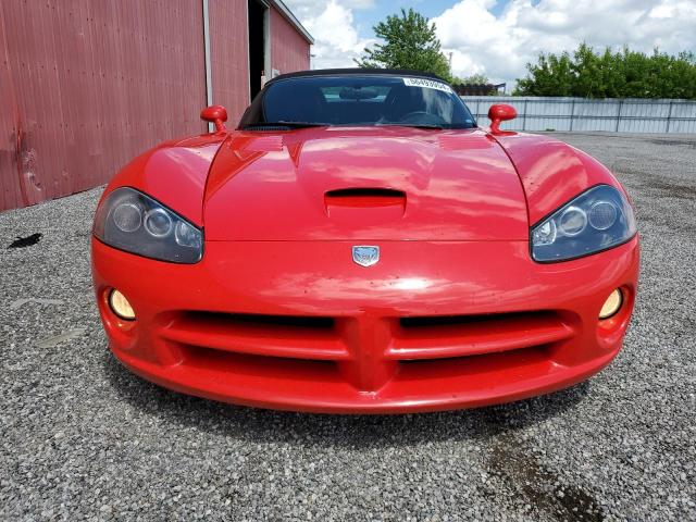 1B3JZ65Z74V102054 - 2004 DODGE VIPER SRT-10 RED photo 5