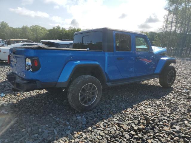 1C6HJTFG3NL127005 - 2022 JEEP GLADIATOR OVERLAND BLUE photo 3