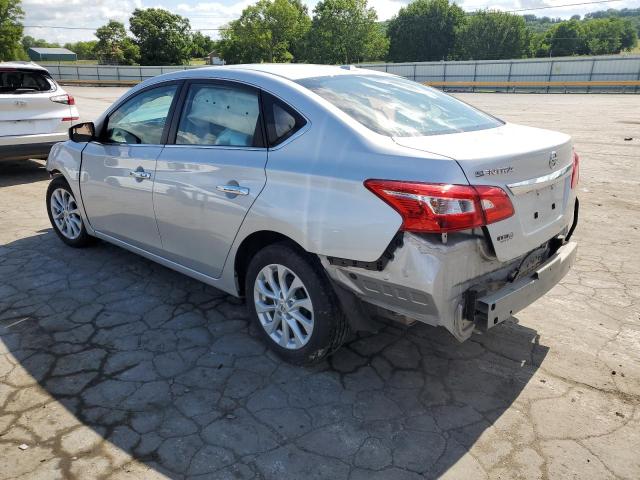 3N1AB7APXKY429919 - 2019 NISSAN SENTRA S SILVER photo 2