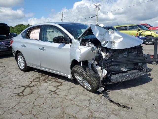 3N1AB7APXKY429919 - 2019 NISSAN SENTRA S SILVER photo 4