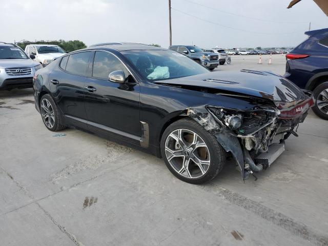 KNAE15LA7M6094446 - 2021 KIA STINGER BLACK photo 4