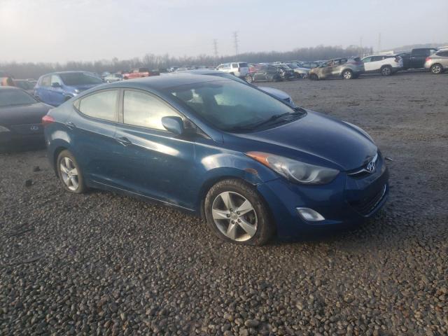 KMHDH4AEXDU978088 - 2013 HYUNDAI ELANTRA GLS BLUE photo 4