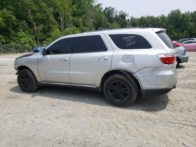 1D4RE4GG3BC599080 - 2011 DODGE DURANGO CREW SILVER photo 2