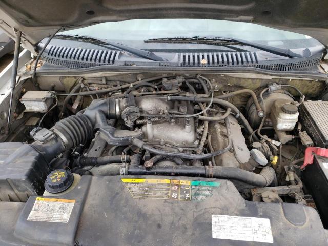 5LMEU88H34ZJ06164 - 2004 LINCOLN AVIATOR ვერცხლისფერი ფოტო 12